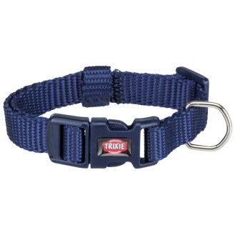 Premium Collar S-M:30-45cm/15mm indigo Premium Collar S-M:30-45cm/15mm indigo