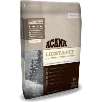 Acana Light & Fit 11.4kg Dry Food for Adult Dogs Diet with Chicken / Meat Acana Light & Fit 11.4kg Dry Food for Adult Dogs Diet with Chicken / Meat