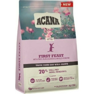 Acana Kitten First Feast Dry Food for Juvenile Cats with Chicken 1.8kg Acana Kitten First Feast Dry Food for Juvenile Cats with Chicken 1.8kg